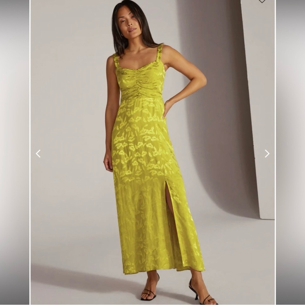 Favorite Daughter Lime Maxi Dress